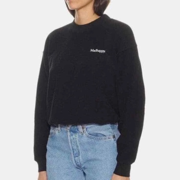 Madhappy Graphic Print Mock Neck Sweatshirt/Size Small - Picture 1 of 11